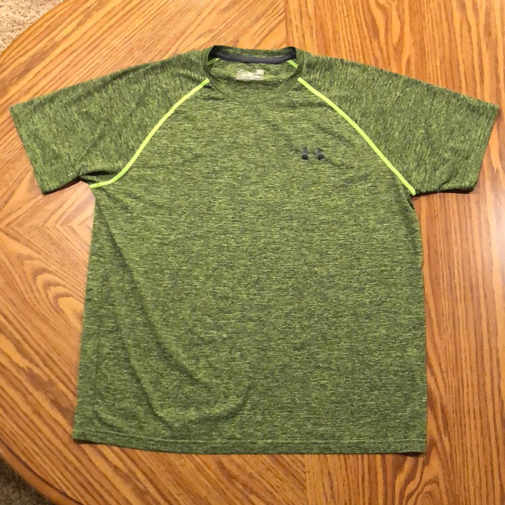 Green Under Armour Athletic T-Shirt